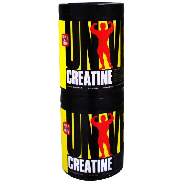 Creatina Universal, 2 potes de 200g